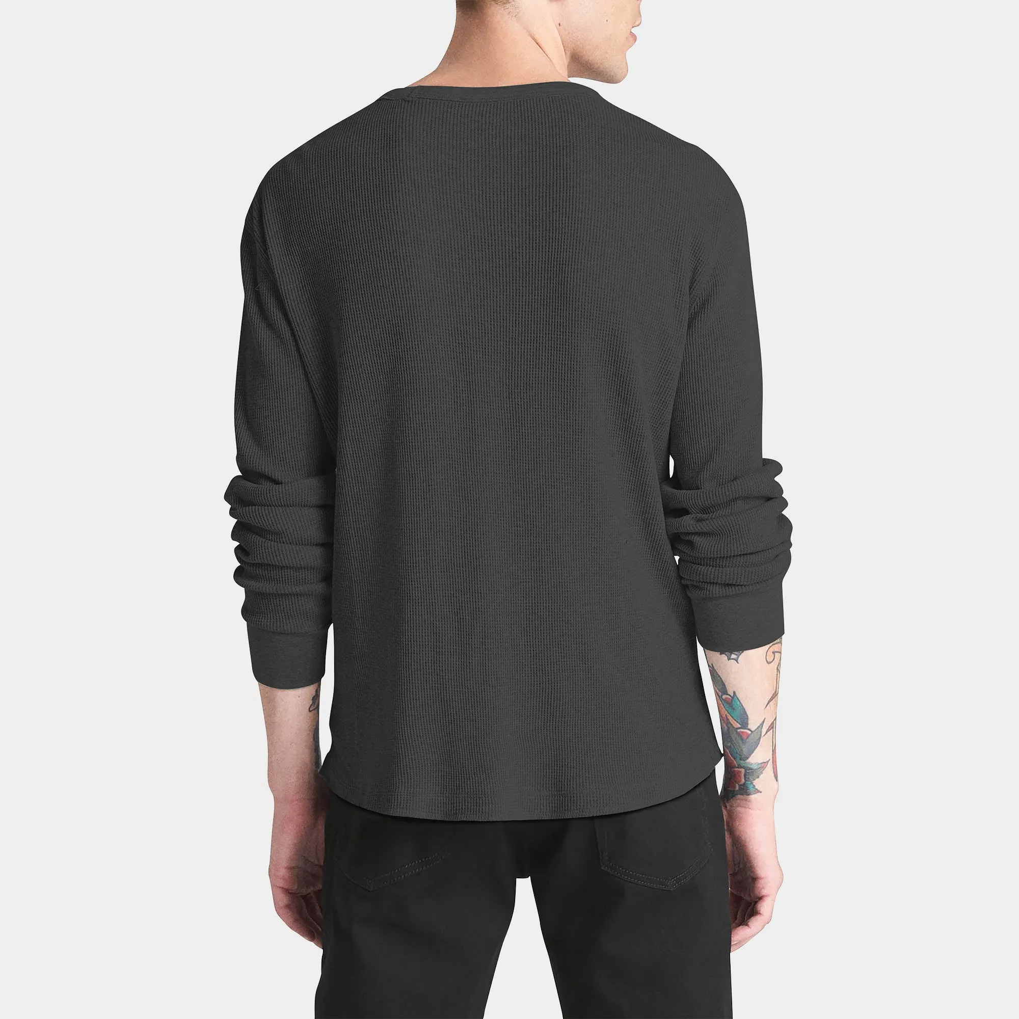 Men's Waffle Thermal Sweatshirts