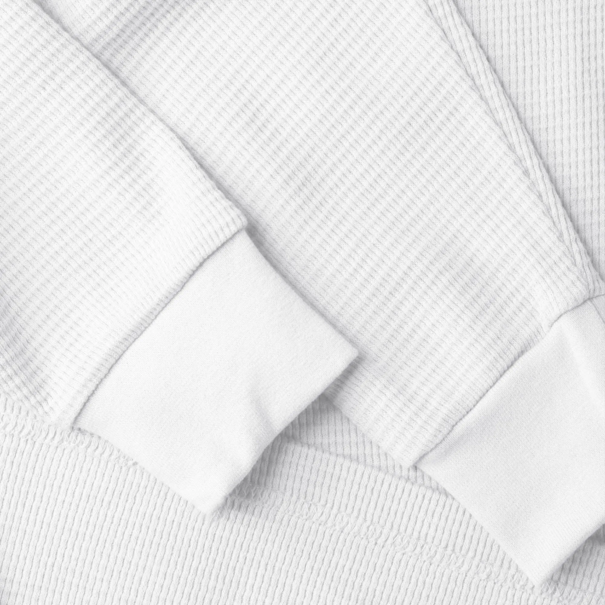Men's Waffle Thermal Sweatshirts