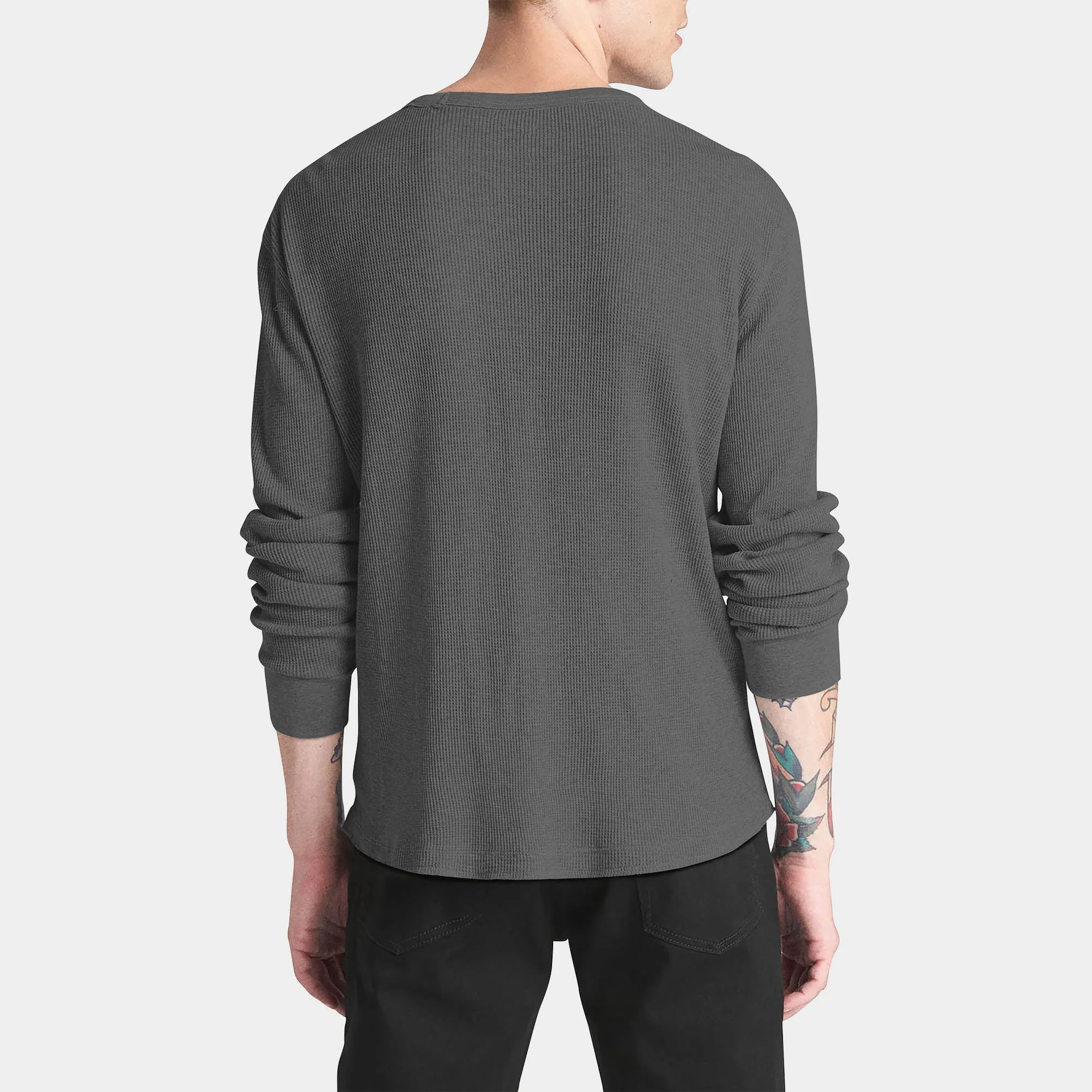 Men's Waffle Thermal Sweatshirts