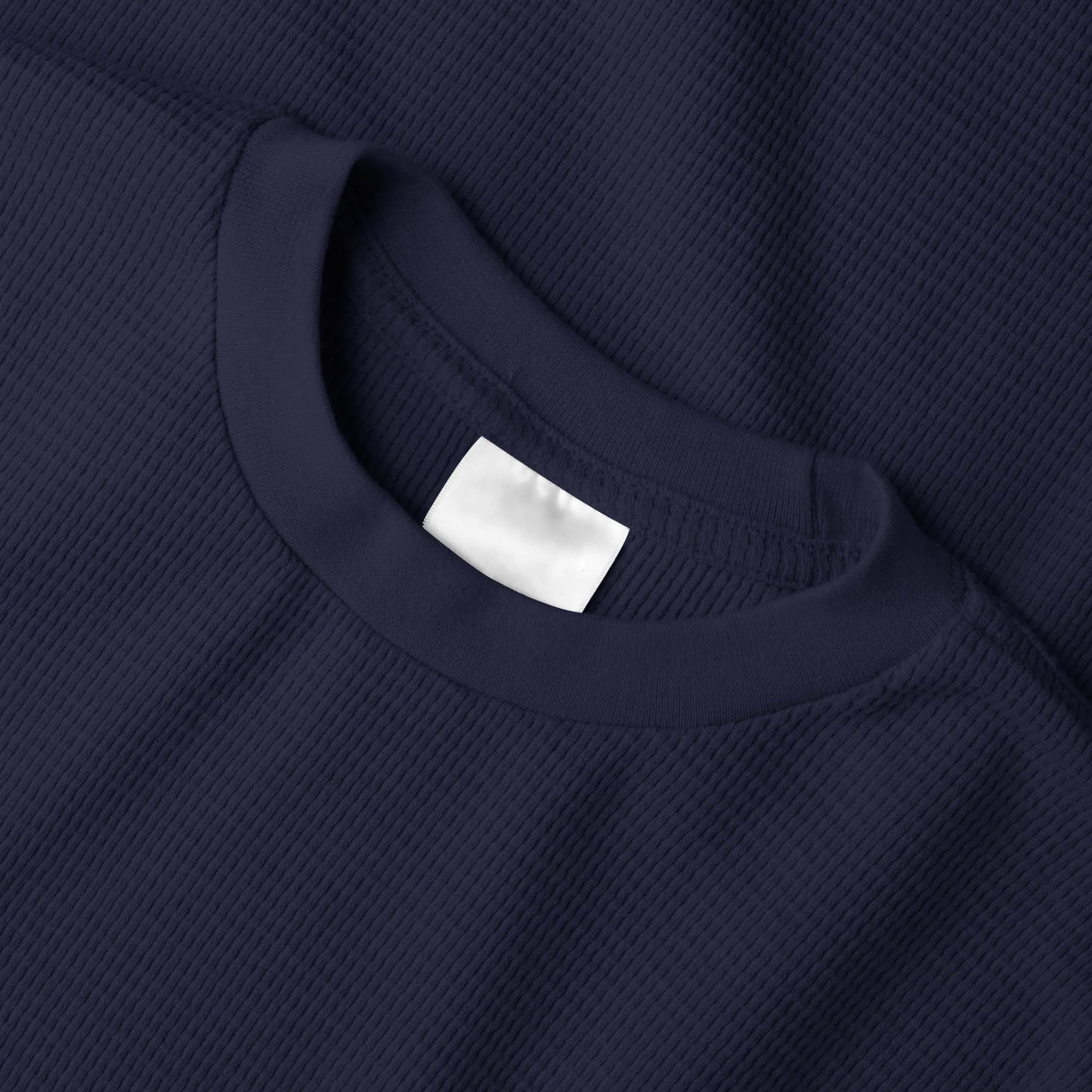 Men's Waffle Thermal Sweatshirts