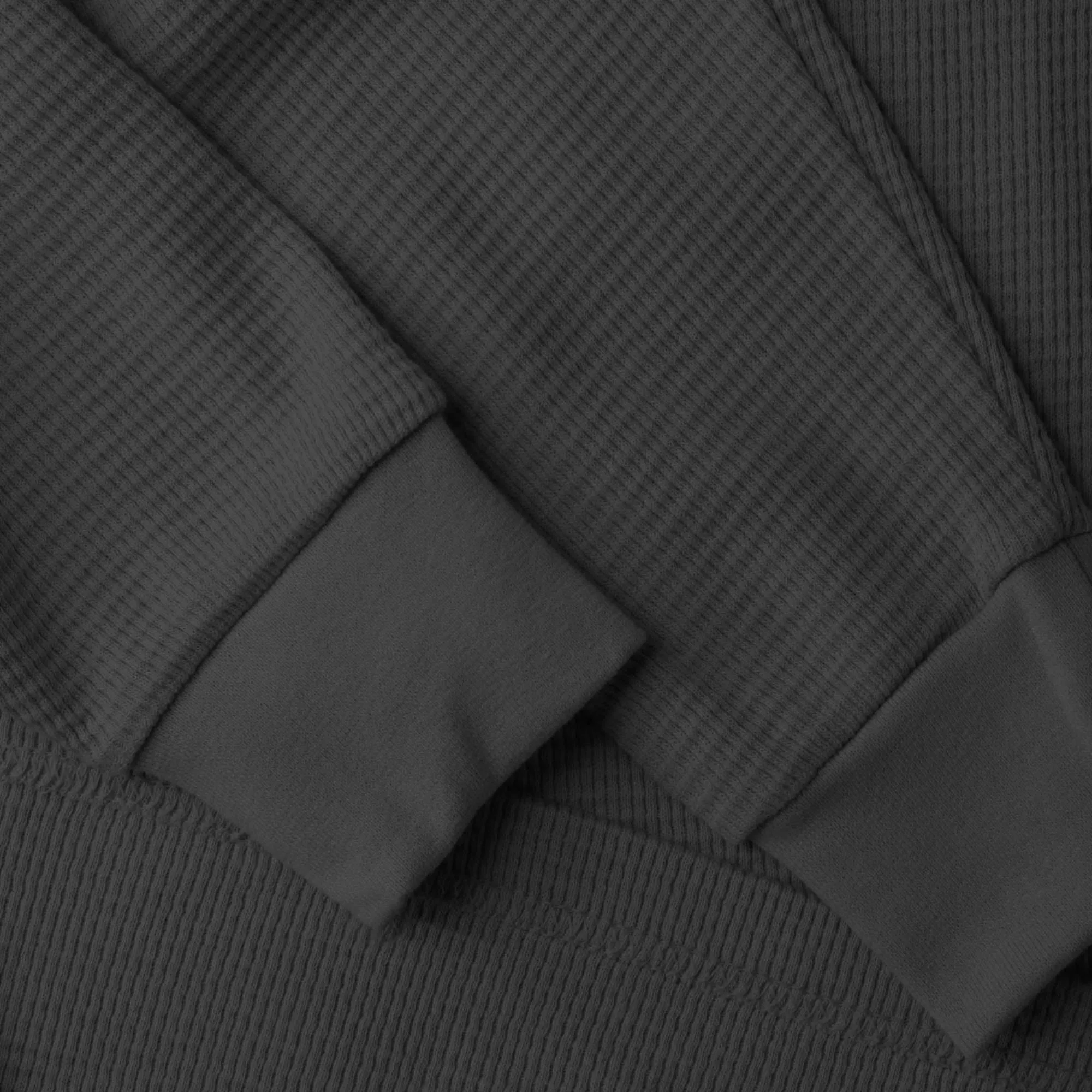 Men's Waffle Thermal Sweatshirts
