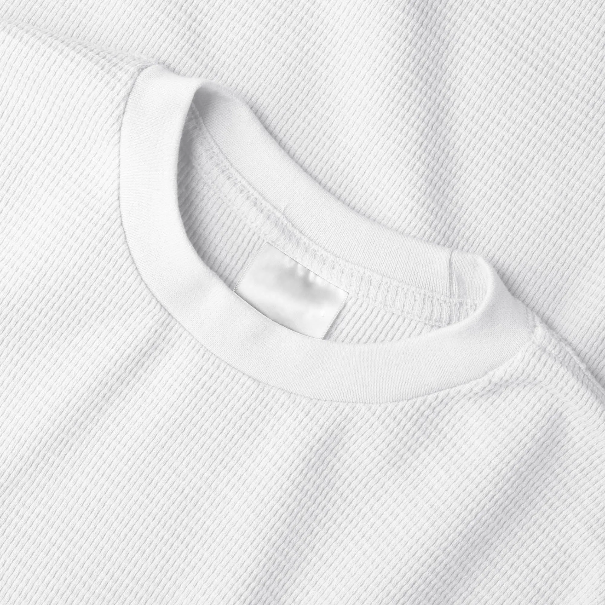 Men's Waffle Thermal Sweatshirts