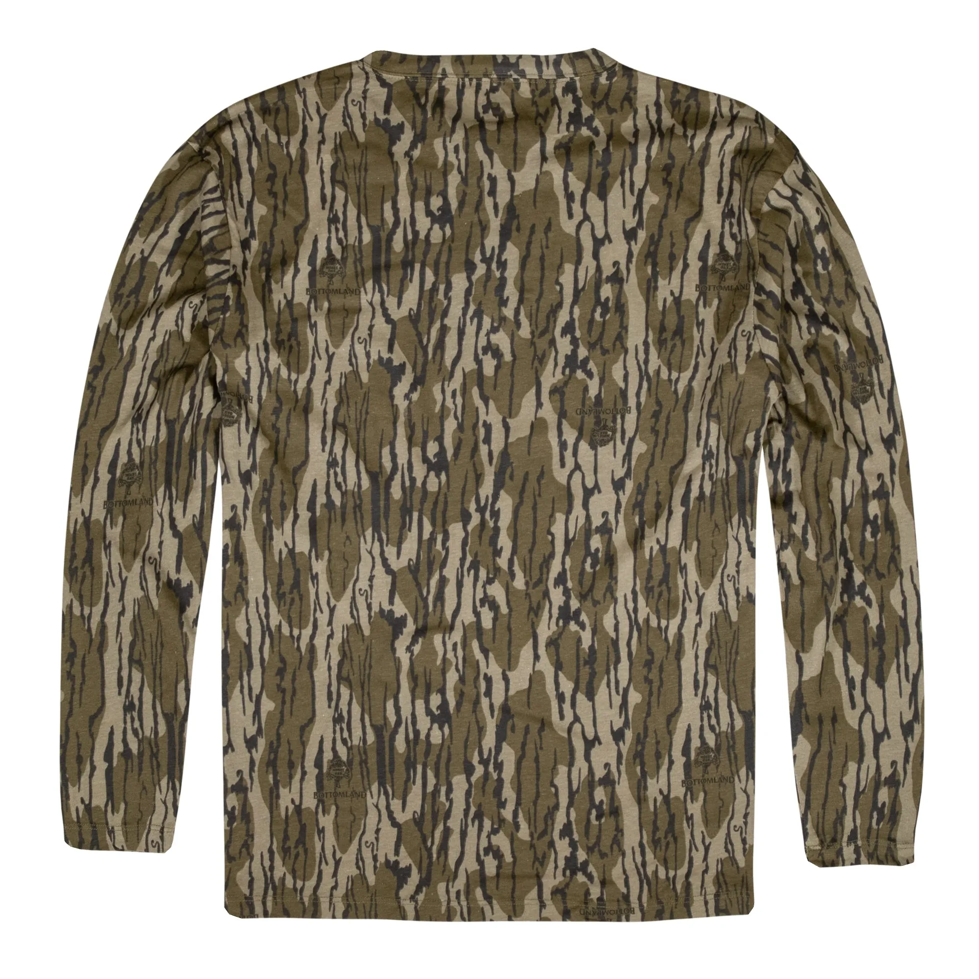 Mossy Oak Camp Henley Shirt