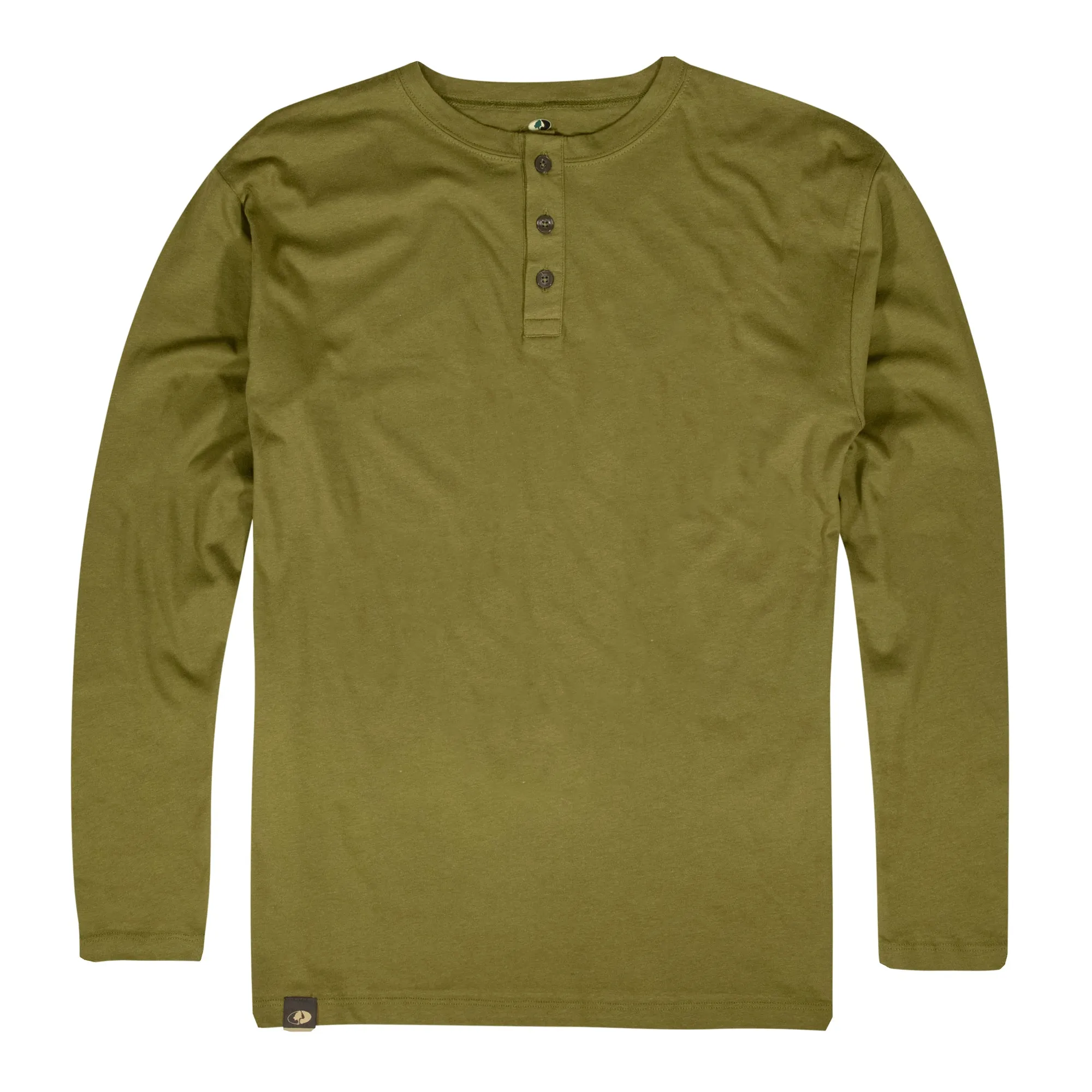 Mossy Oak Camp Henley Shirt
