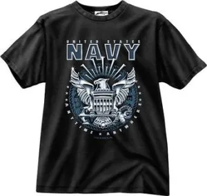 Navy Emblem T-Shirt