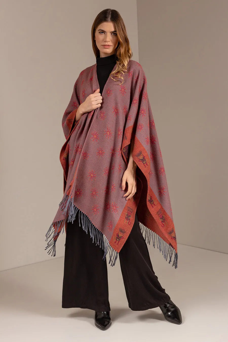 Nazca - 43 Cape Baby Alpaca Color Light Blue