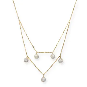 Olive 14K Gold Layered Necklace