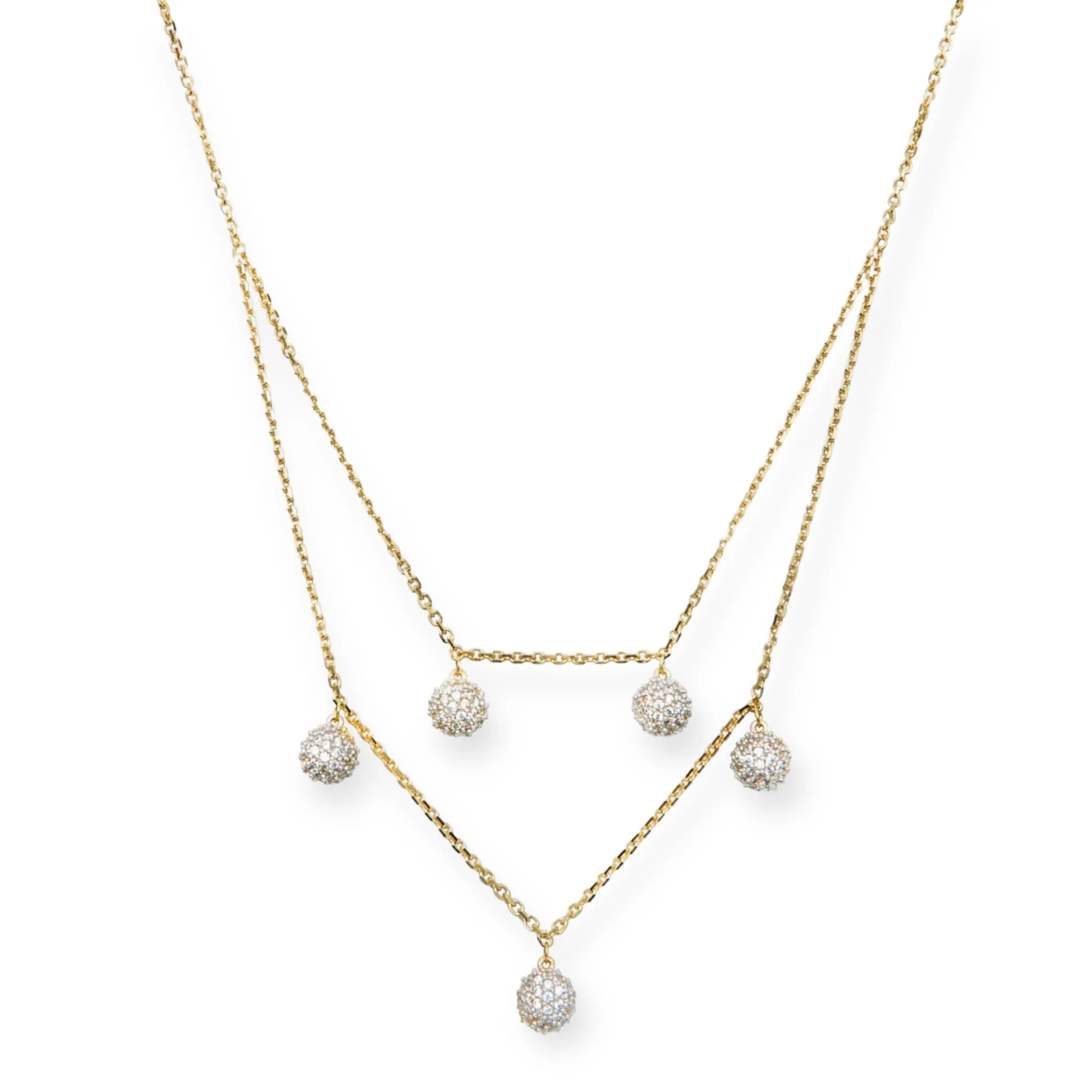 Olive 14K Gold Layered Necklace