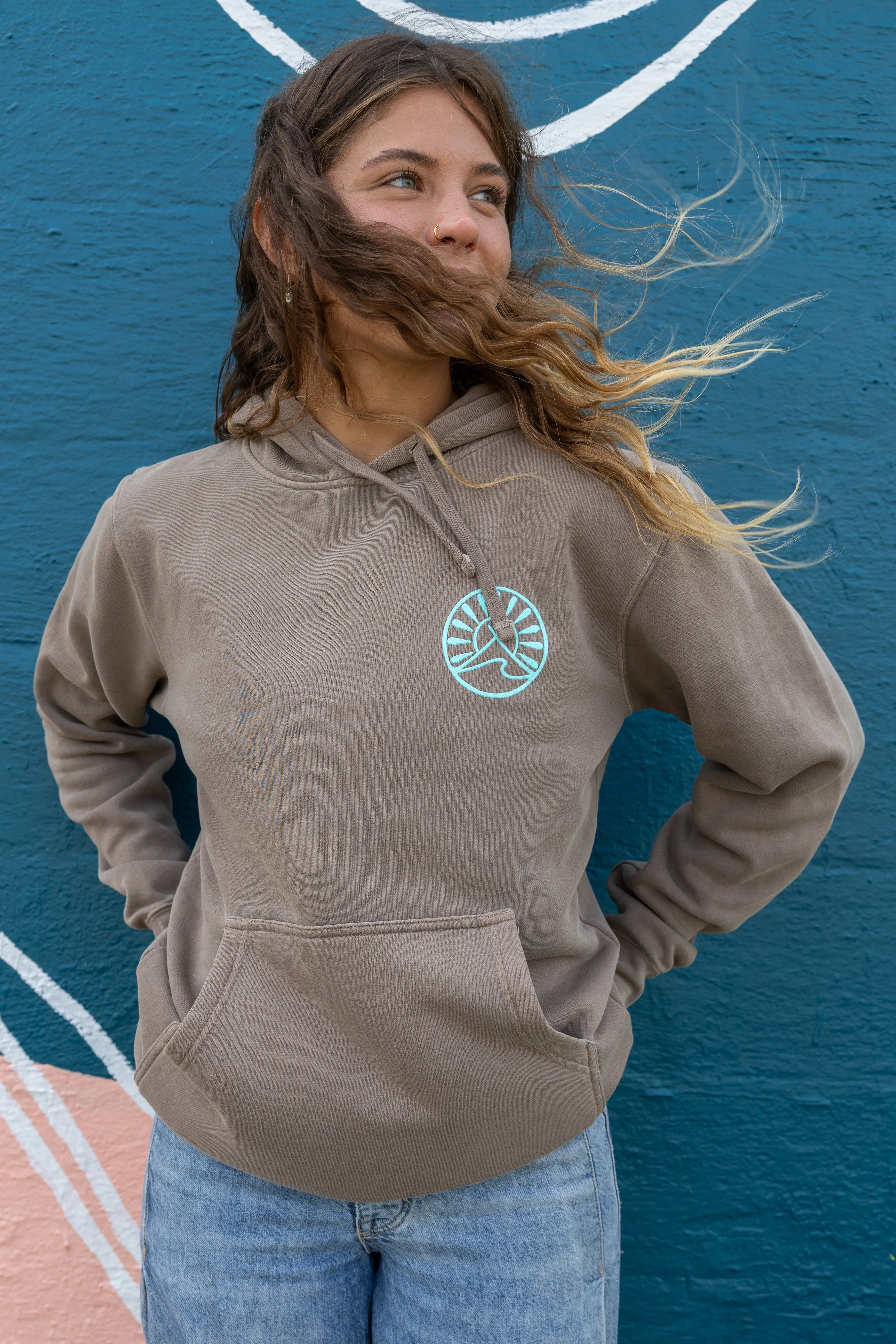 Outer Surf Logo Hoodie