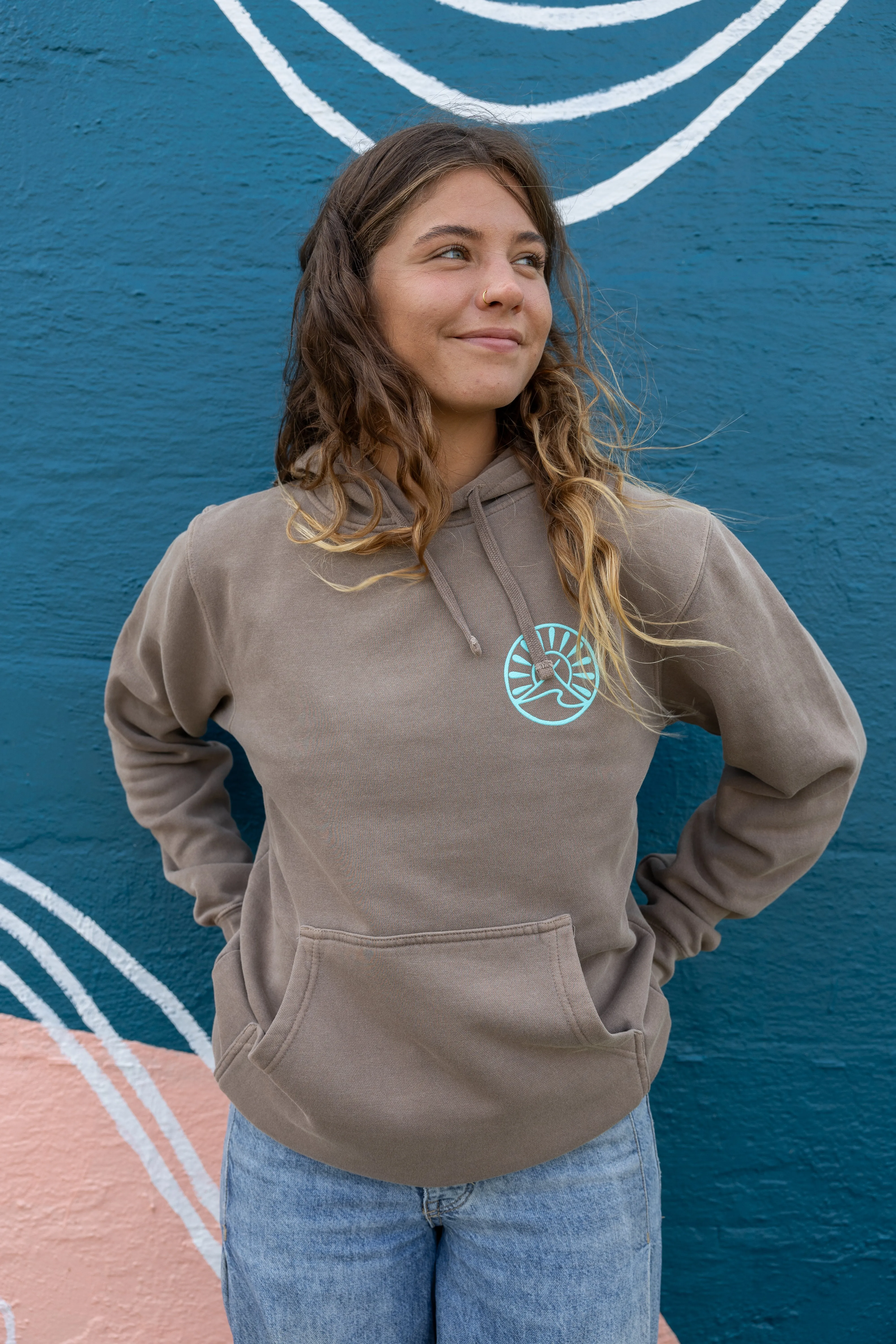 Outer Surf Logo Hoodie