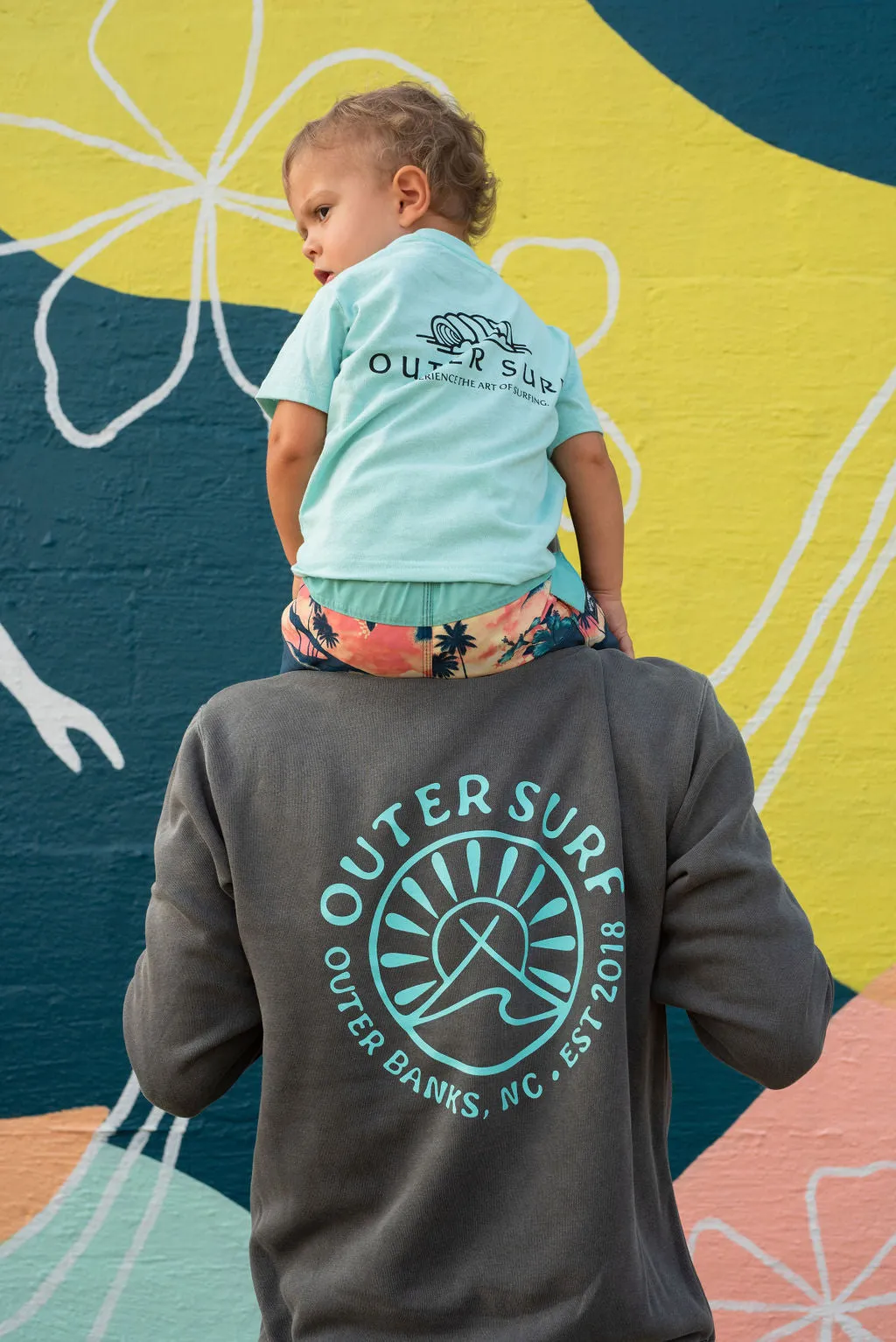 Outer Surf Logo Hoodie