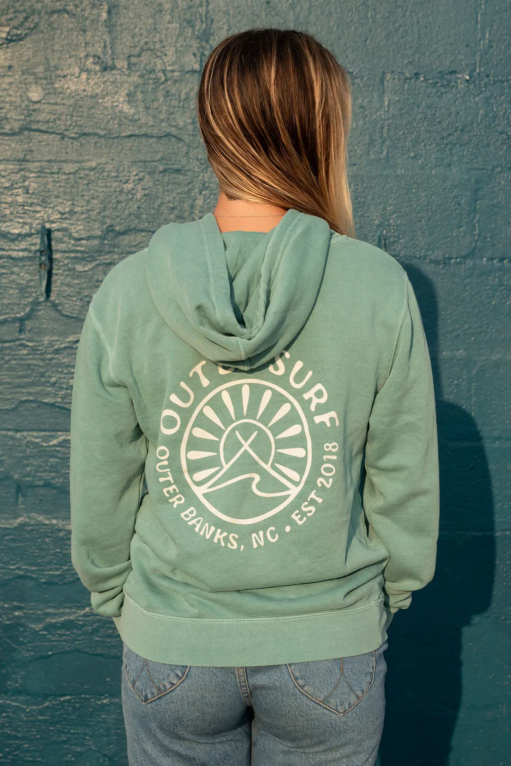 Outer Surf Logo Hoodie