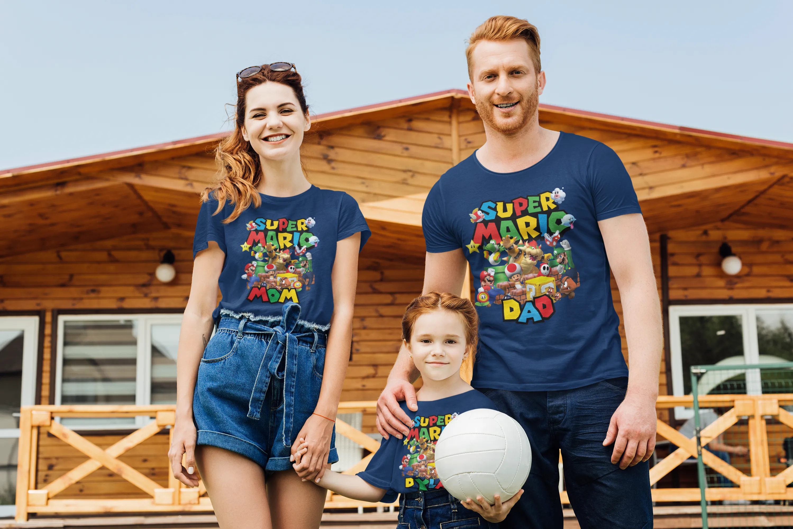 Personalized Super Mario Bros. Birthday Shirt
