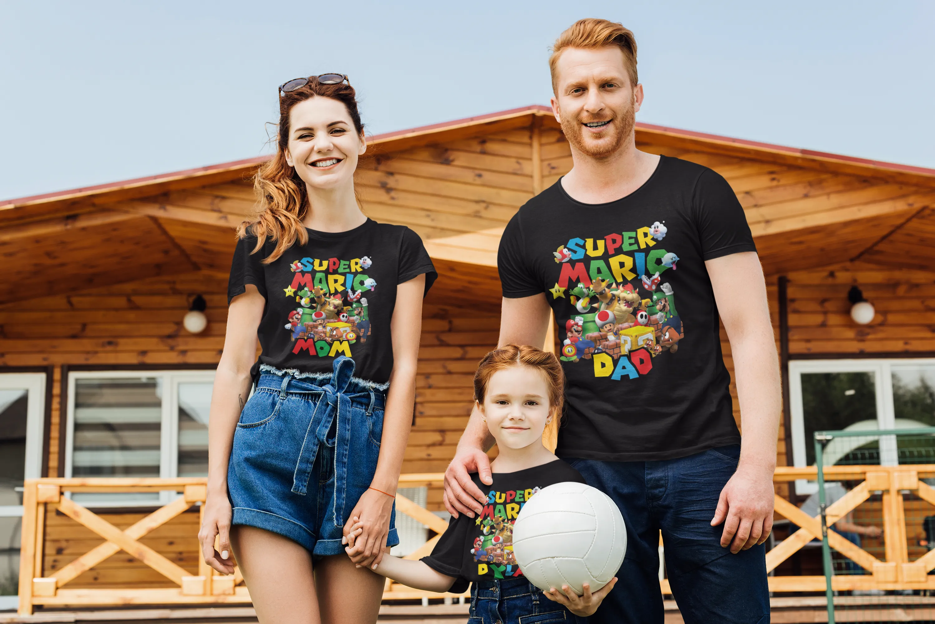 Personalized Super Mario Bros. Birthday Shirt