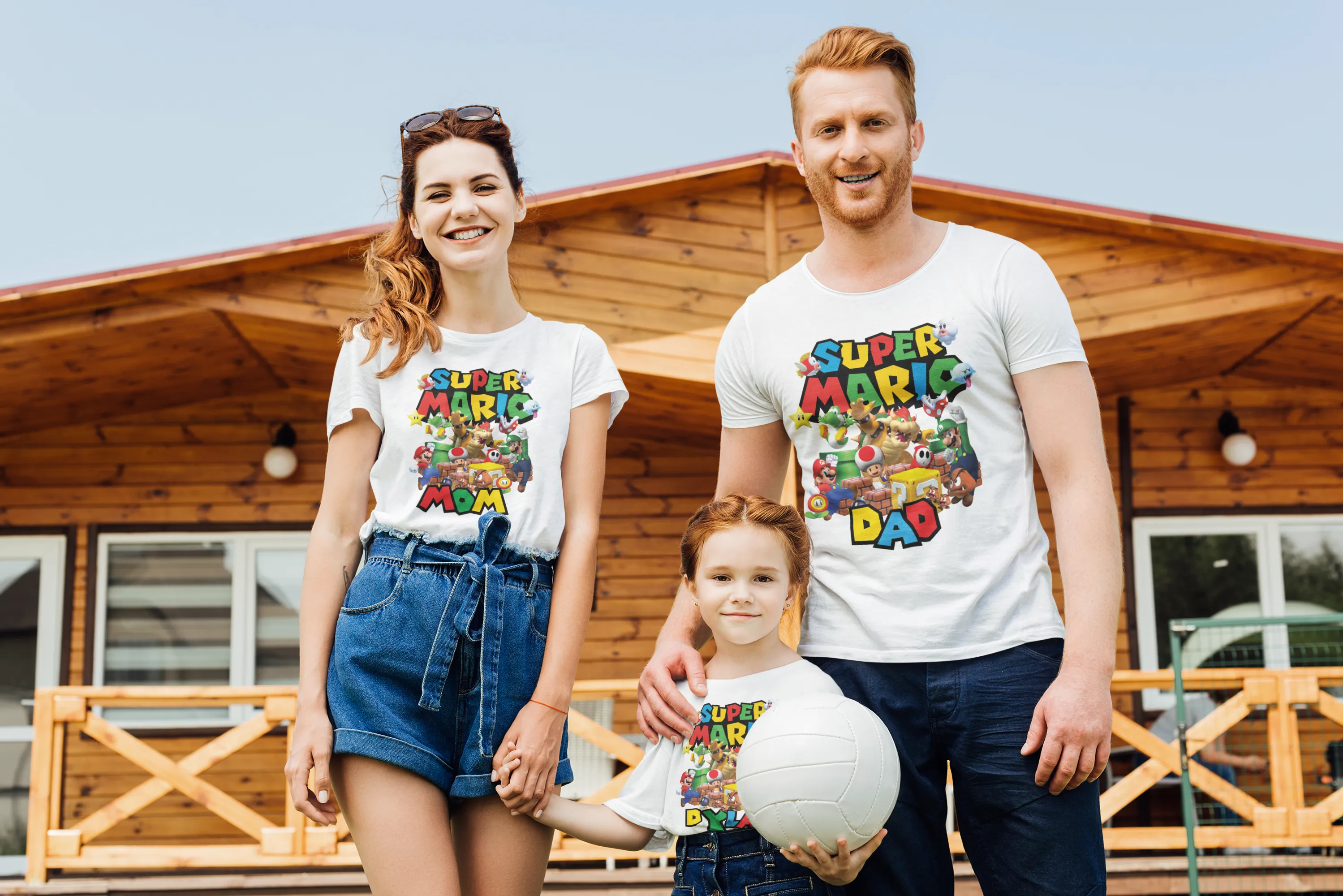 Personalized Super Mario Bros. Birthday Shirt
