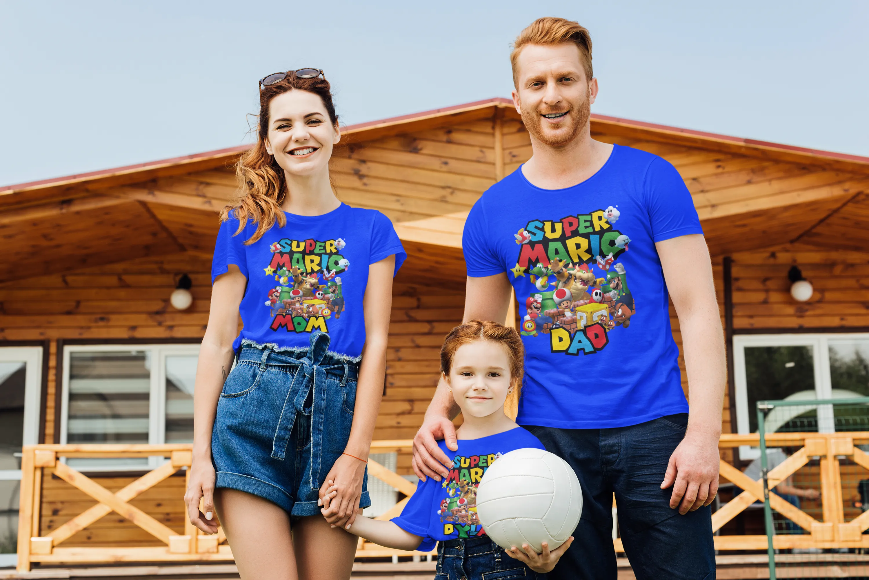 Personalized Super Mario Bros. Birthday Shirt