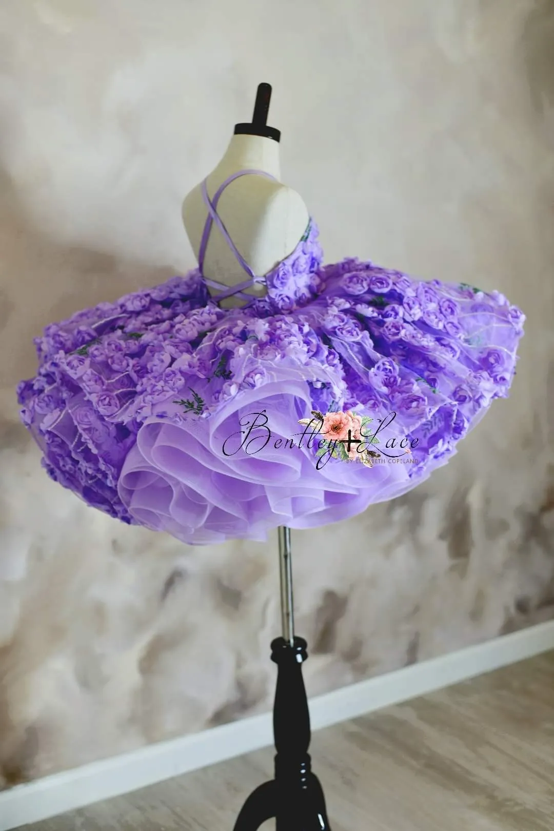 Petal "Eva" Petal Length Dress  Cape (4 Year-Petite 5 Year)