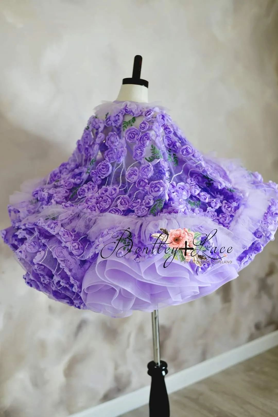 Petal "Eva" Petal Length Dress  Cape (4 Year-Petite 5 Year)