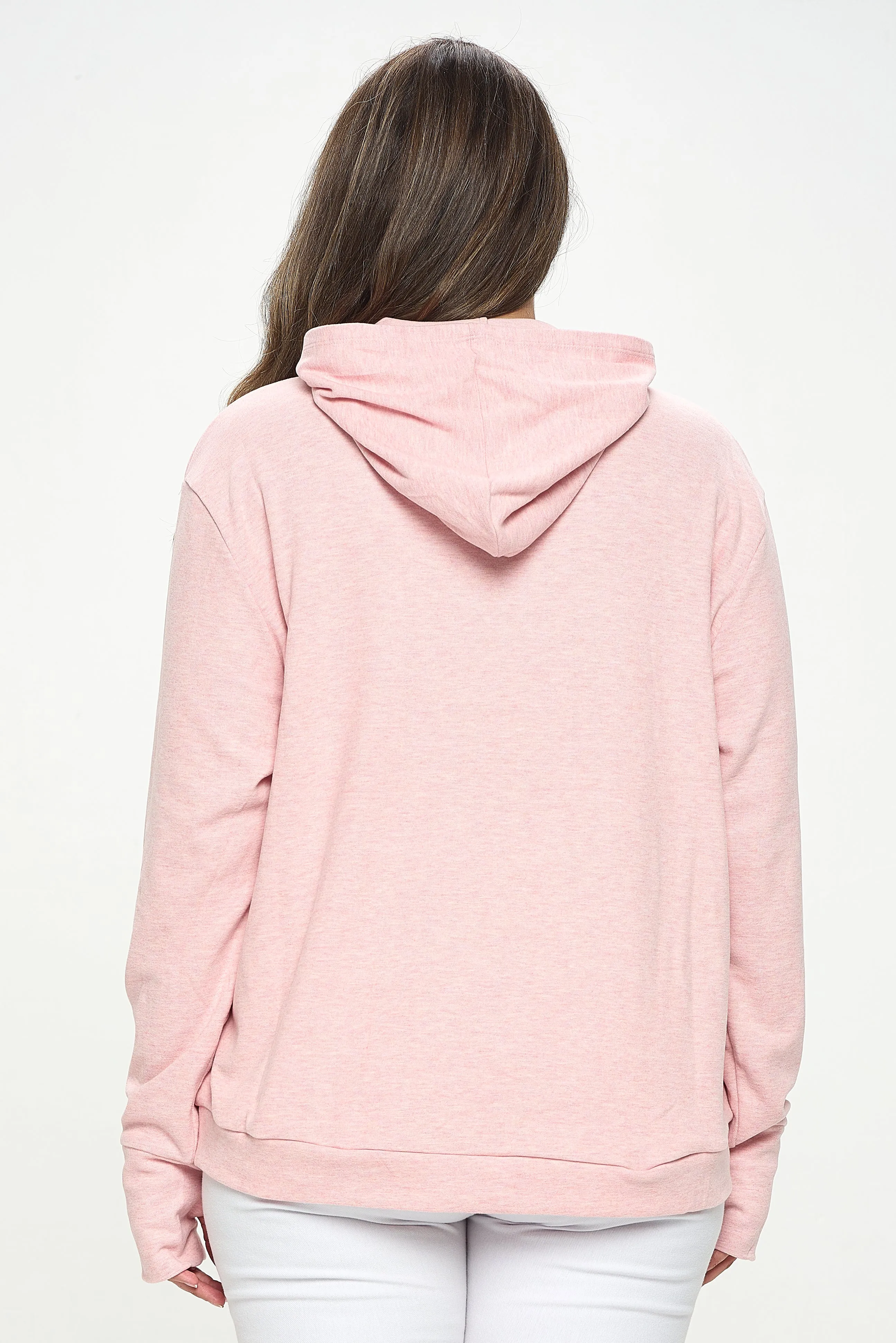 Plus Size Women’s Ultra Soft Pullover Hoodie