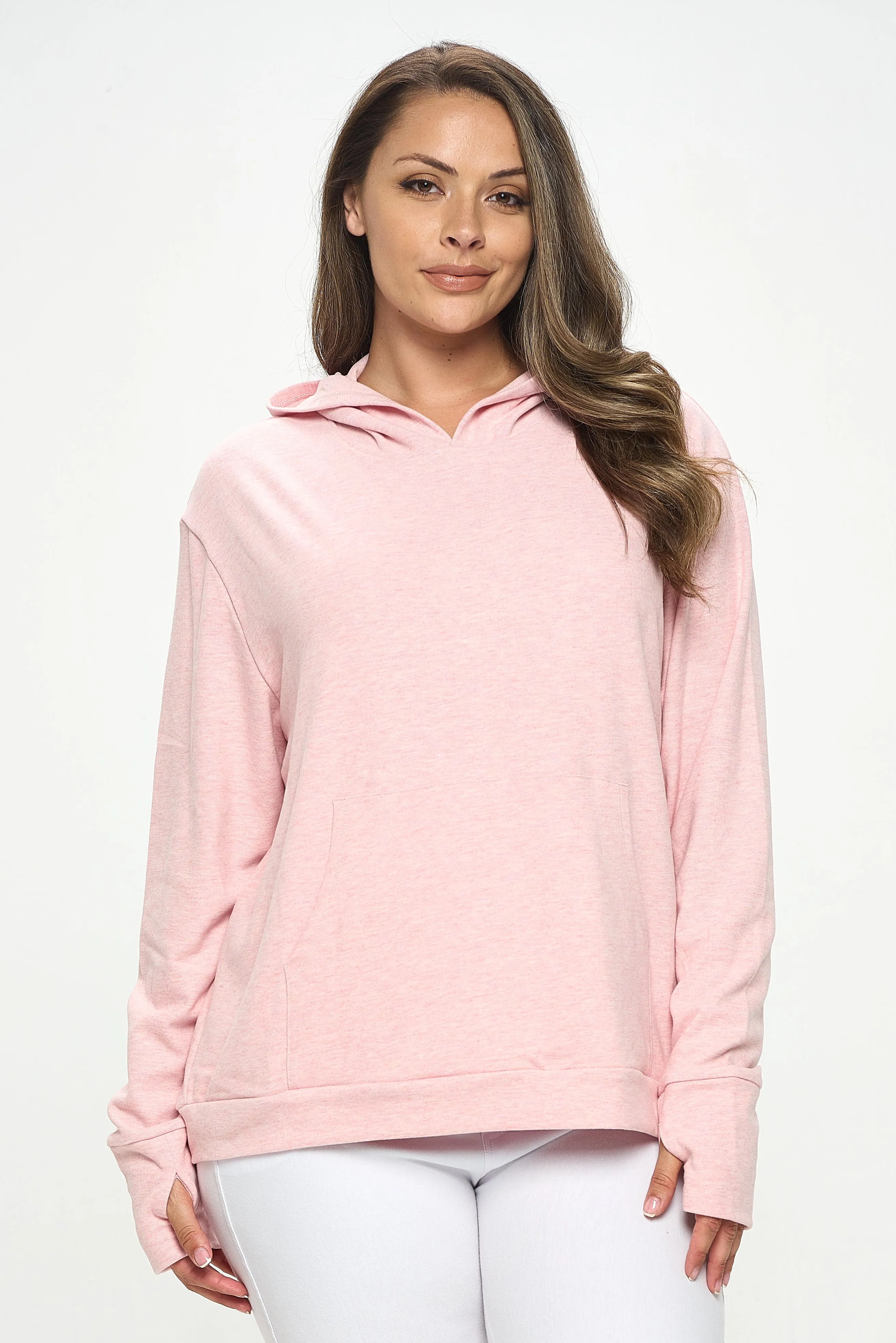 Plus Size Women’s Ultra Soft Pullover Hoodie