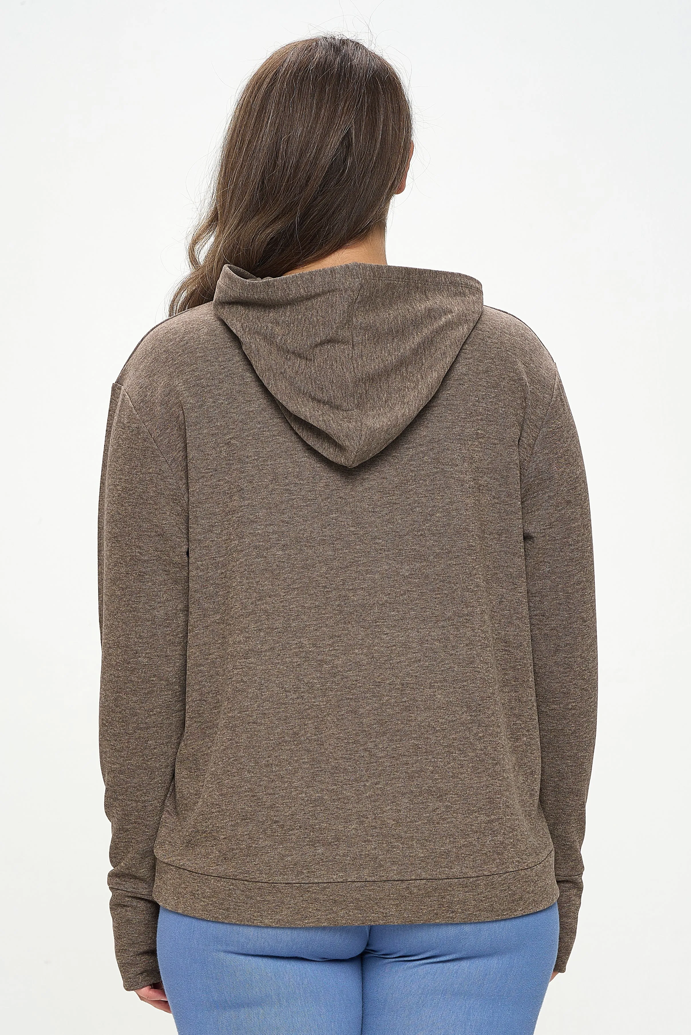 Plus Size Women’s Ultra Soft Pullover Hoodie