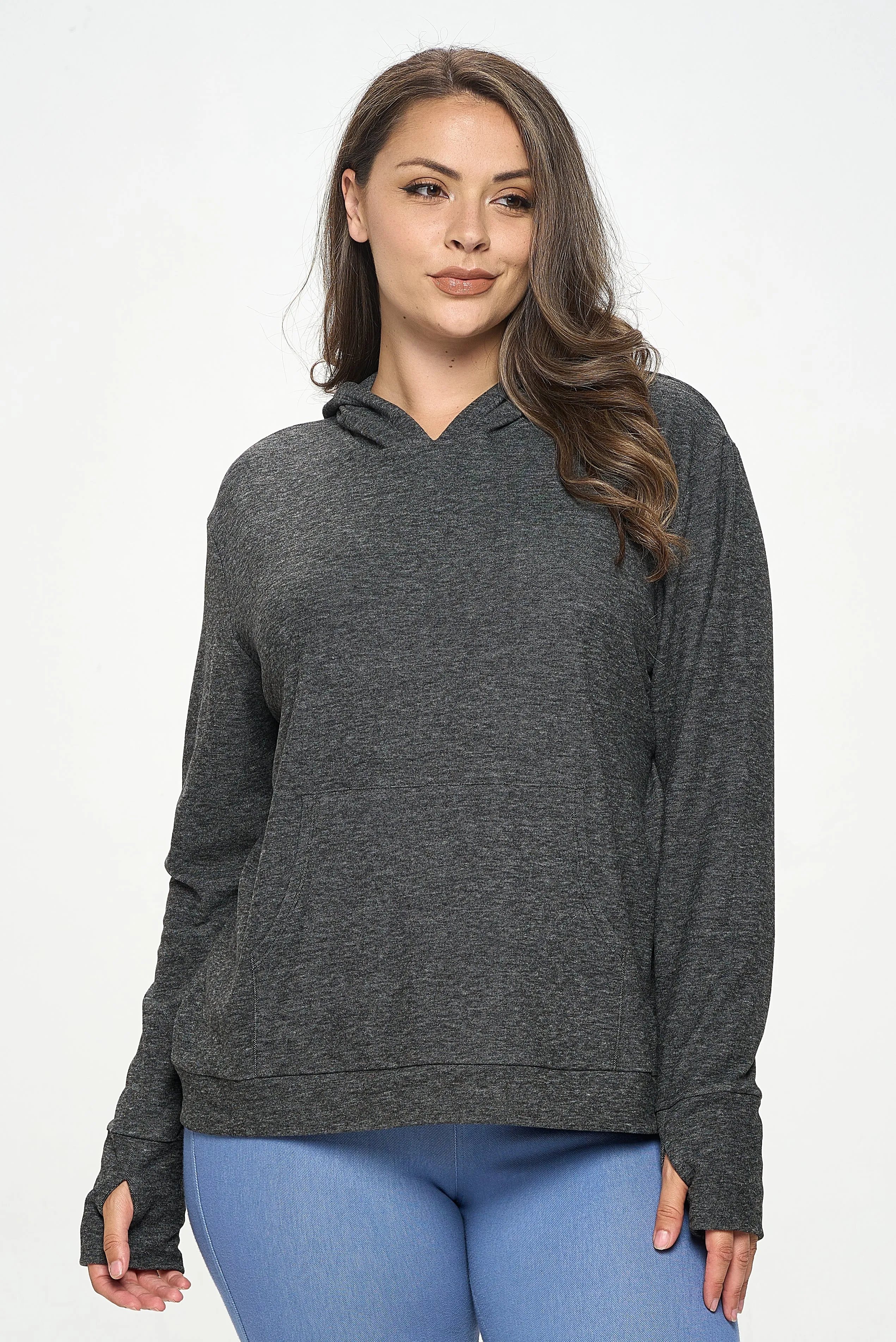Plus Size Women’s Ultra Soft Pullover Hoodie