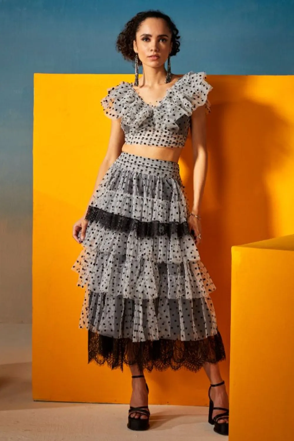 Polka Dot Tulle Set