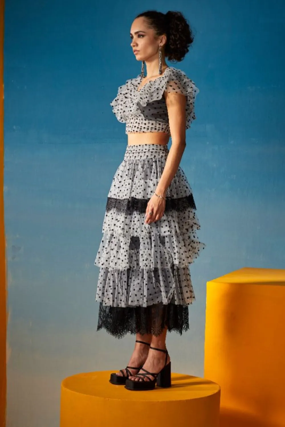 Polka Dot Tulle Set