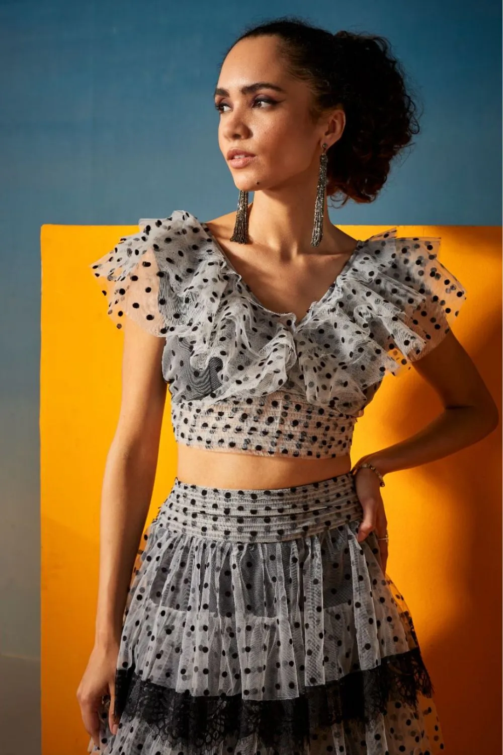 Polka Dot Tulle Set