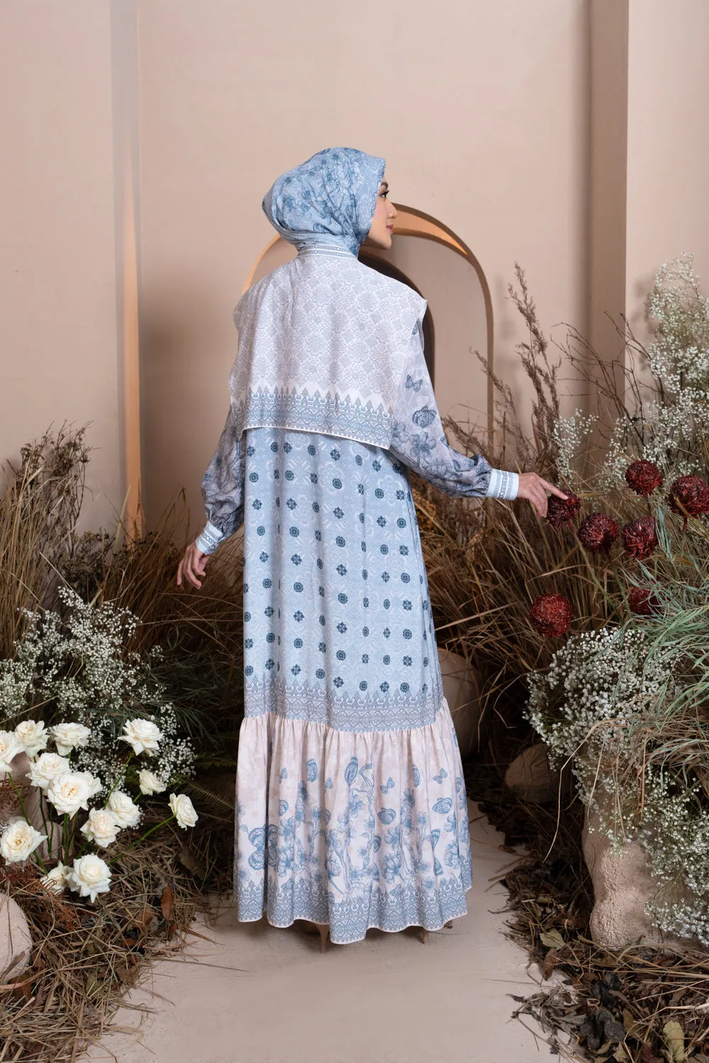 Pre Order - Medinela Dress Chrystal Reef