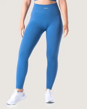 PRIME STATE RIBBED LEGGINGS - BLUE