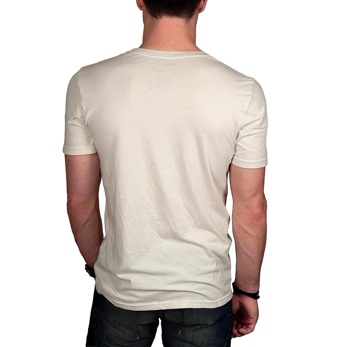 Prospective Flow - "OTARU" Henley Tee in Heather Natural