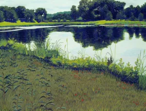 "Early June" by Gordon Mortensen - Limited Edition Landscape Reduction Woodblock Print