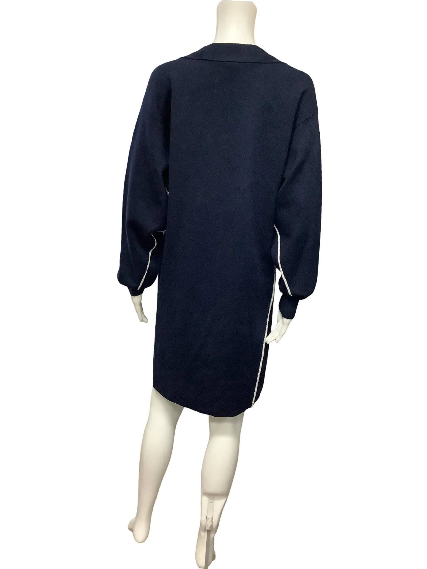 Rag & Bone Sweater Dress V Neck Midi Size: S
