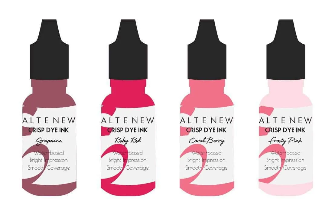 Red Cosmos Crisp Dye Ink Reinker