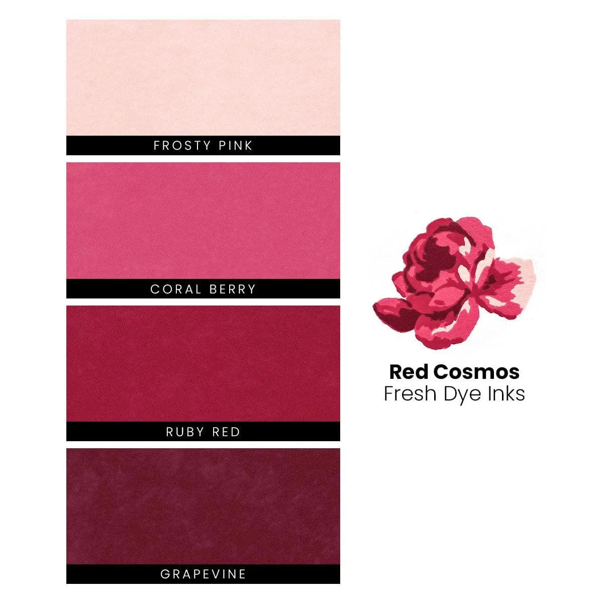 Red Cosmos Fresh Dye Ink