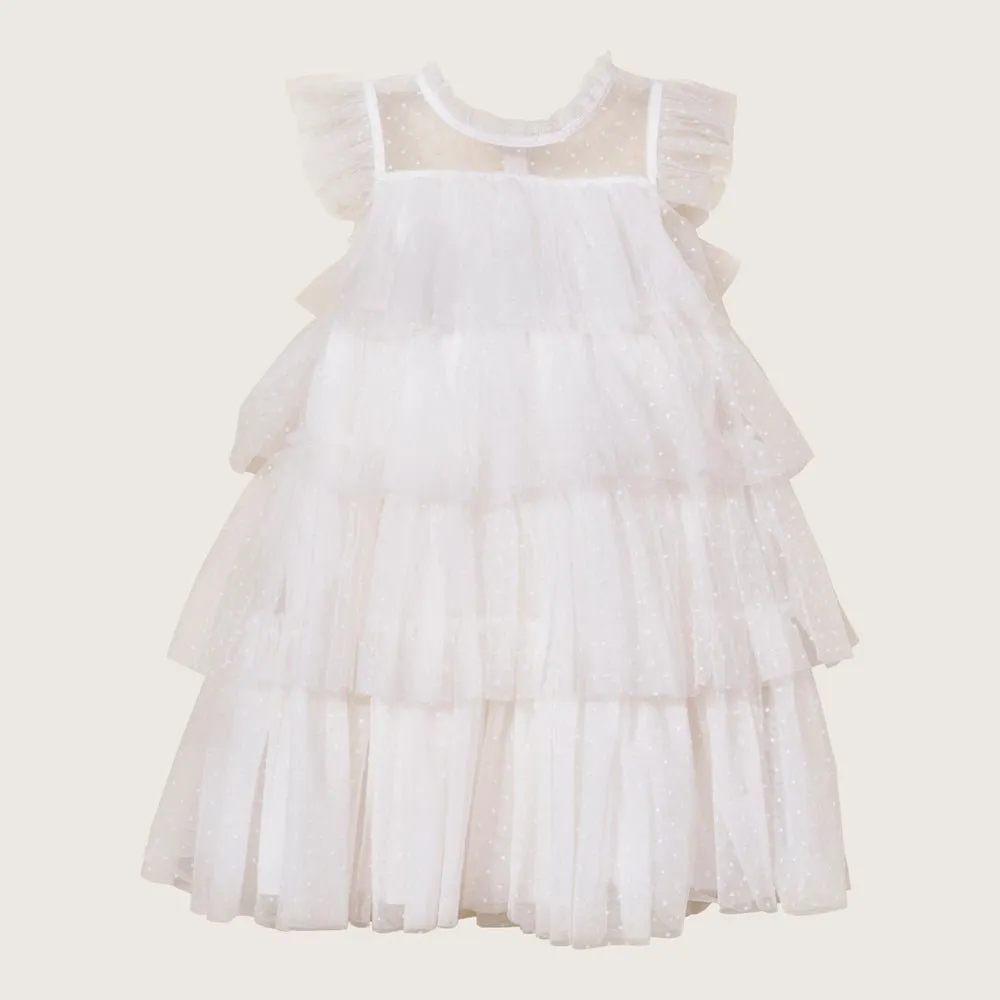 Rise Little Earthling Tiered Dress