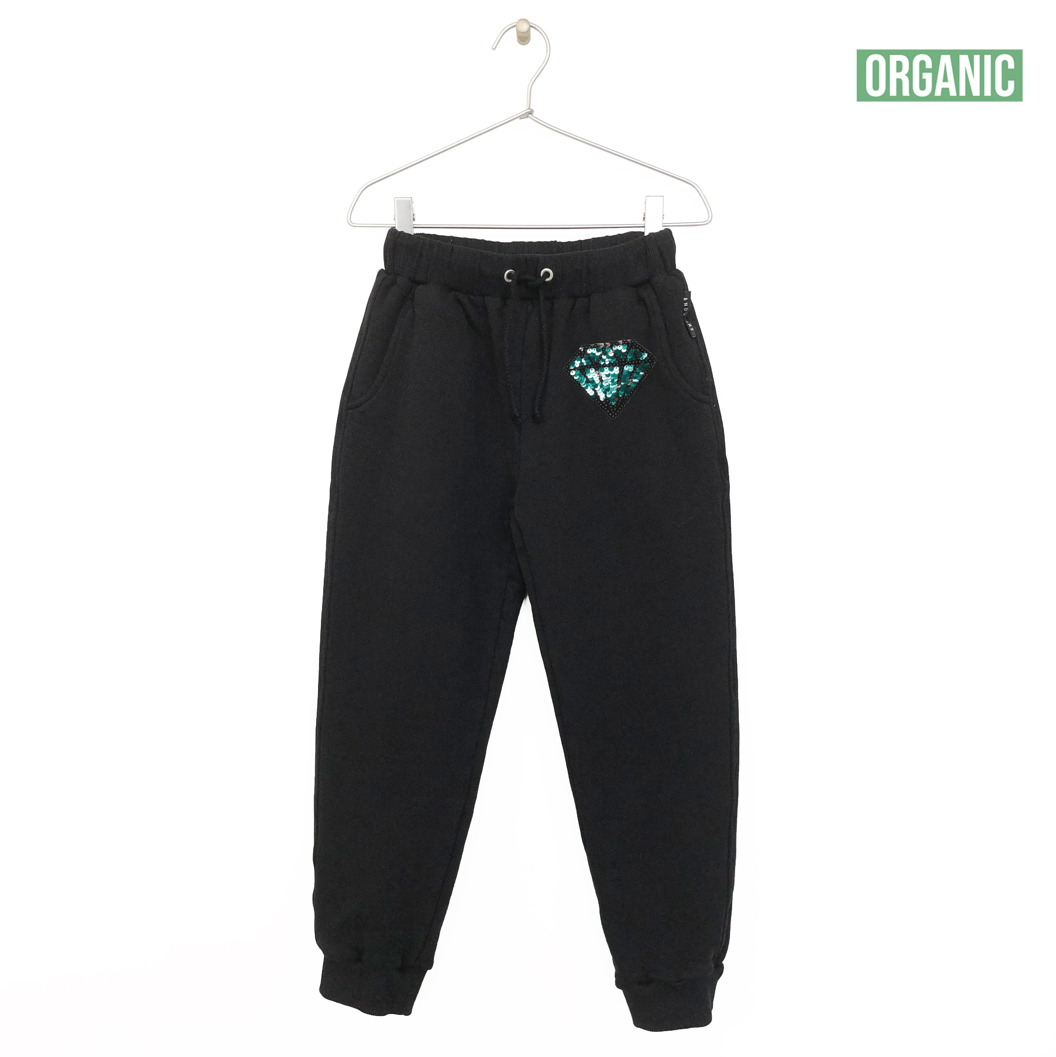 SEQUIN EMBROIDERED JOGGING TROUSERS