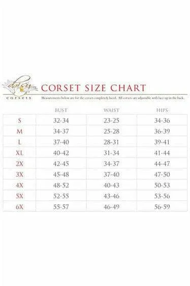Sexy Deluxe 4 Piece Flirty Bee Corset Halloween Costume