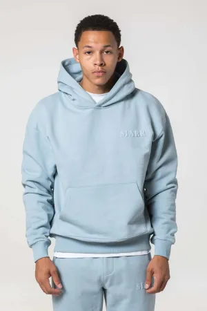 SIARR Puff Hoodie Baby Blue