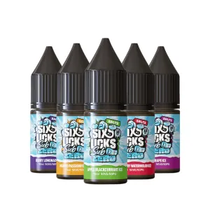 Six Licks Sub Zero Nic Salts
