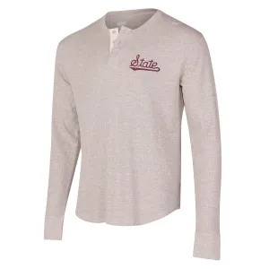 State Script Thermal Knit LS Henley