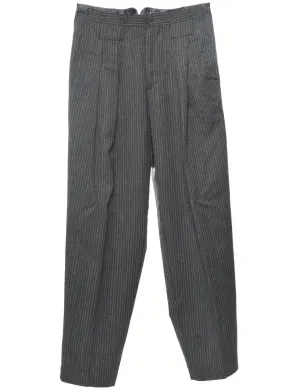 Striped Pattern Trousers - W32 L33