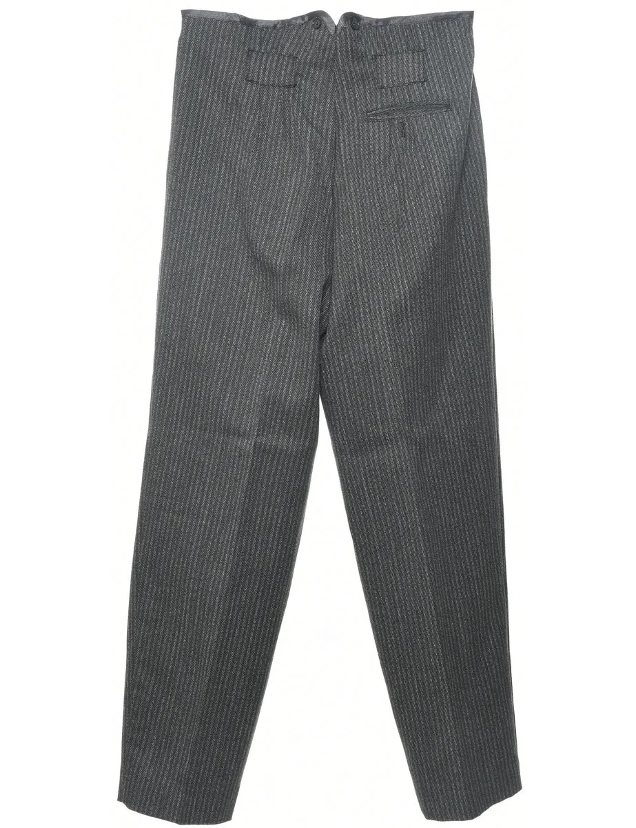 Striped Pattern Trousers - W32 L33