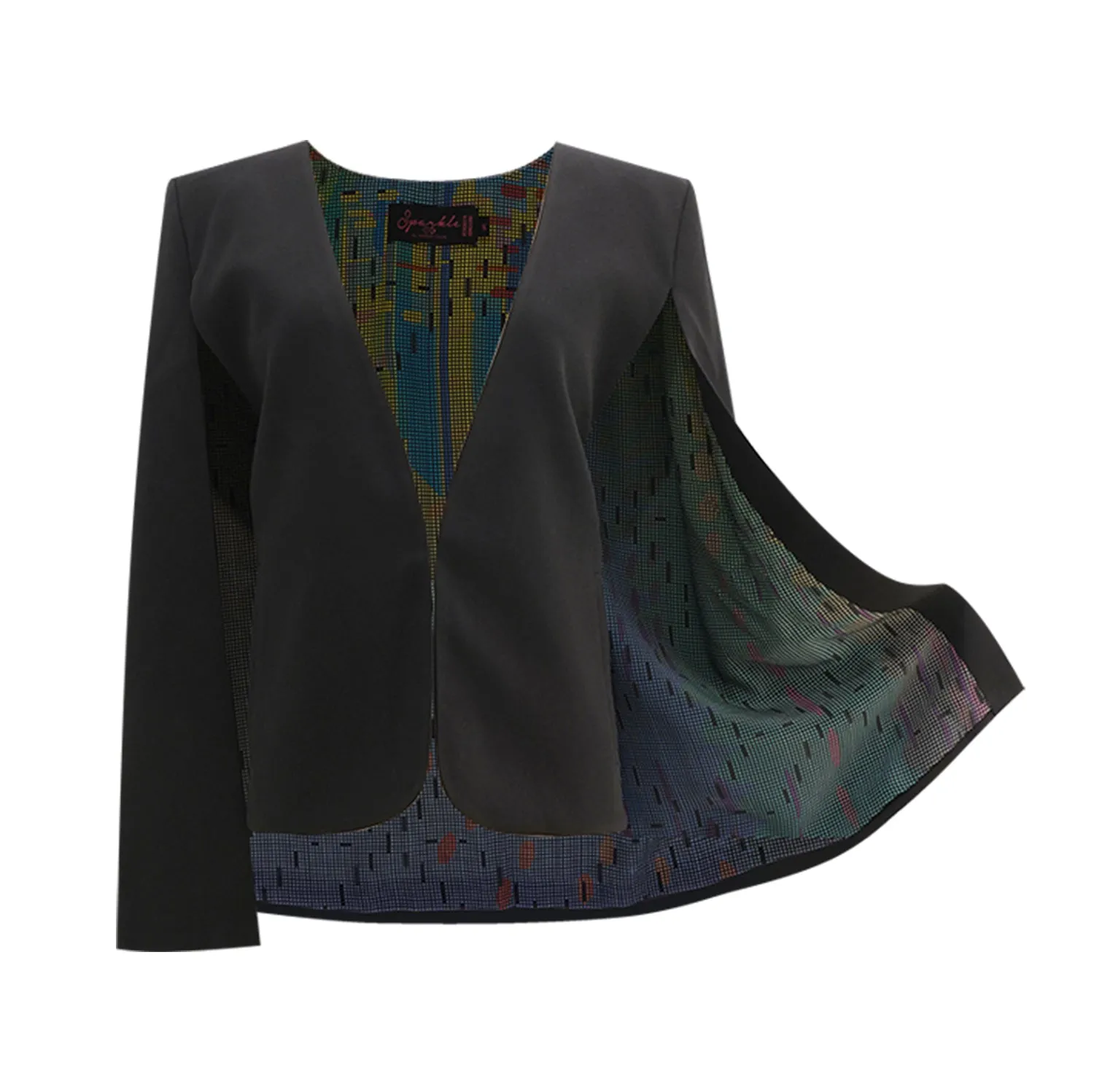 【SUNRISE SUNSET】100% Silk & 100% Acetate Cape - Mesh Version