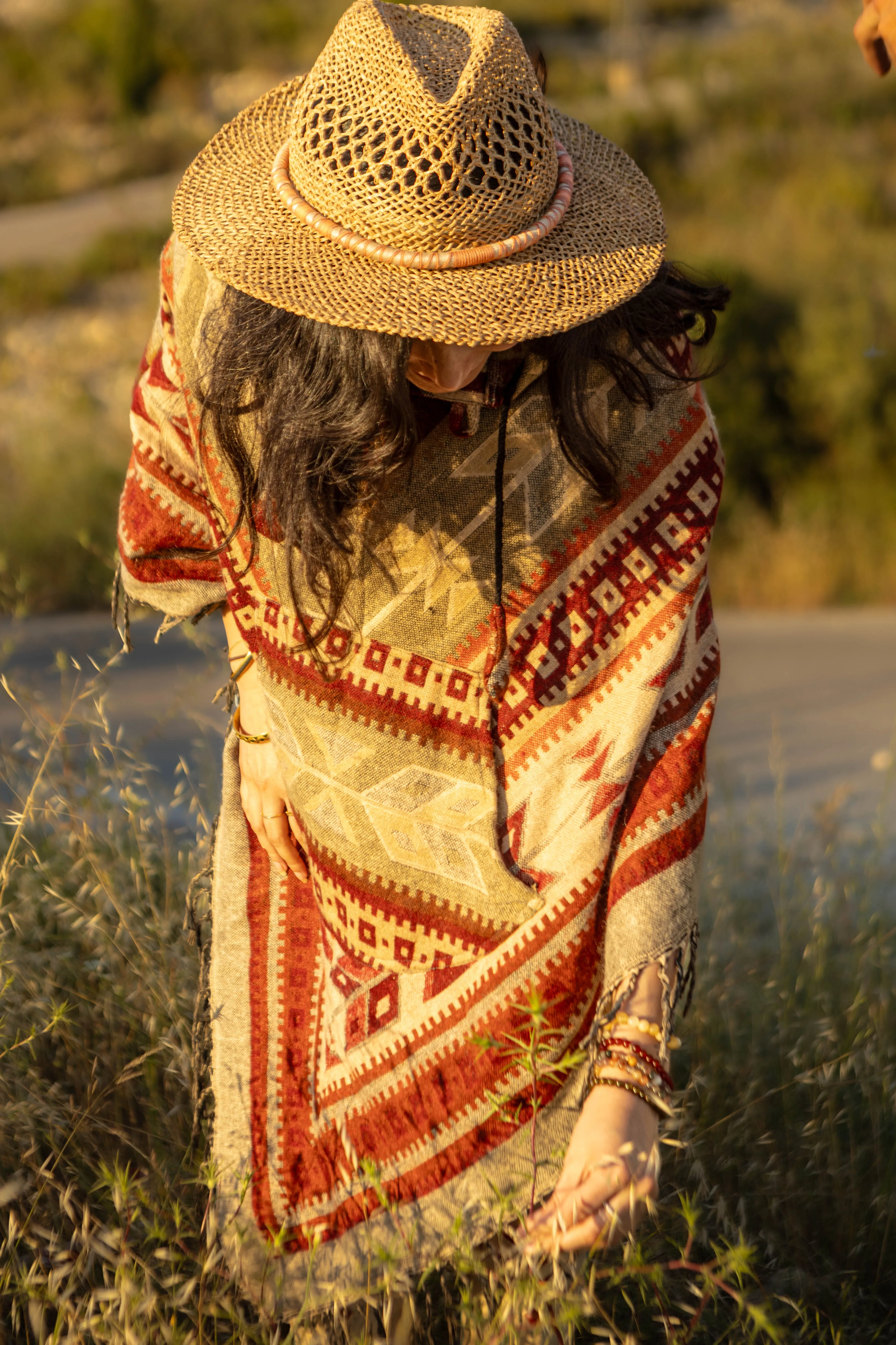 Sunset Glow Poncho