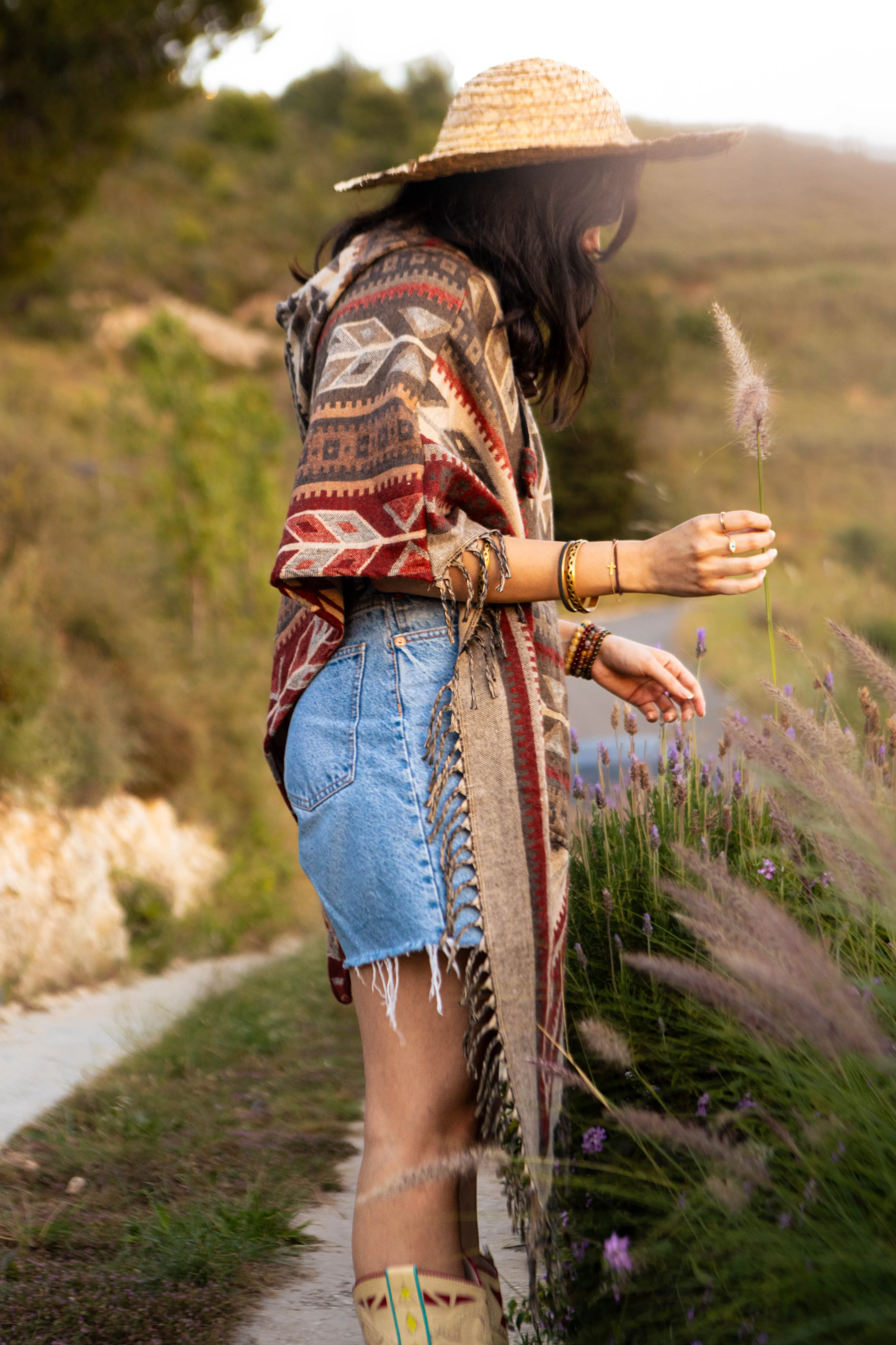 Sunset Glow Poncho