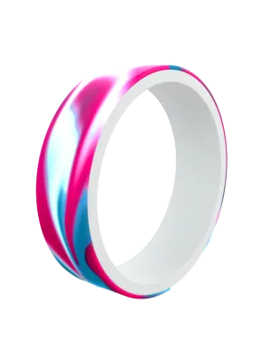 Switch Wodapalooza Tie-Dye/White Silicone Ring