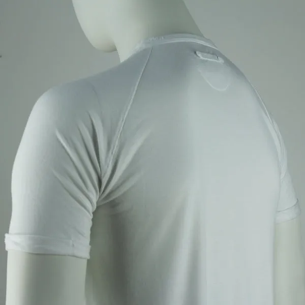 T-Shirt | Knopfleiste Weiss | PUTTMEISTER