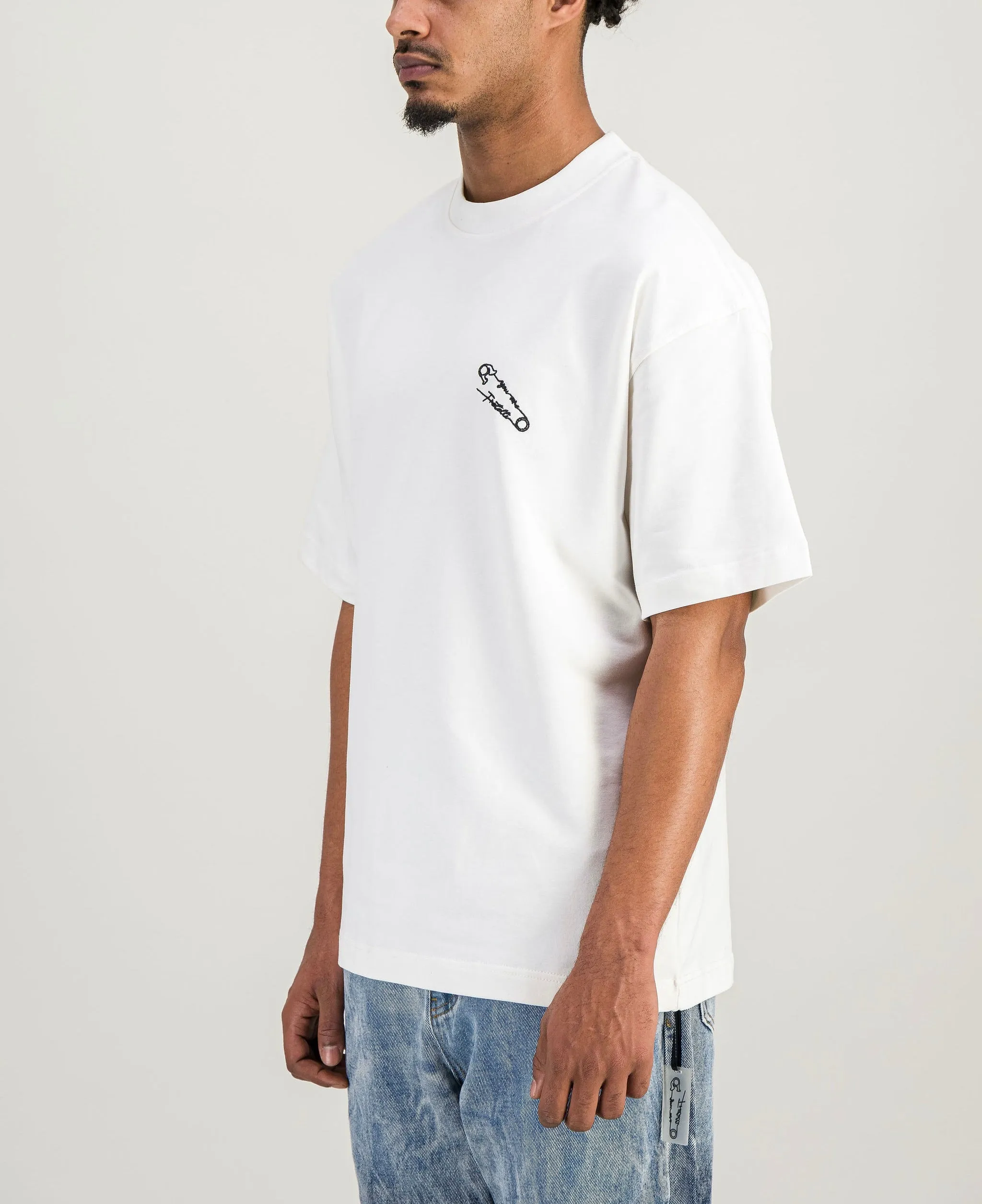 T-SHIRT YAF BLANC